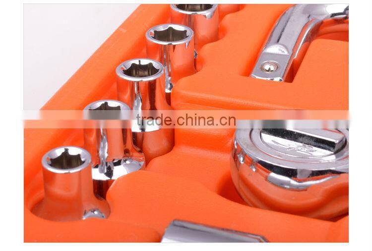 AK-9761 28PCS 1 /2"Hand socket wrench tool set