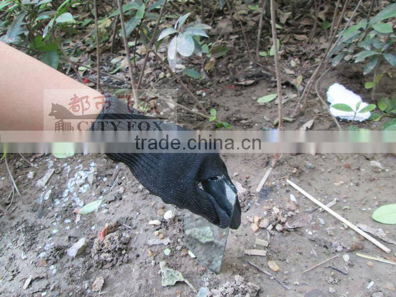 wholesale latex coated stainless steel wire knit work glove cheap latex gloves