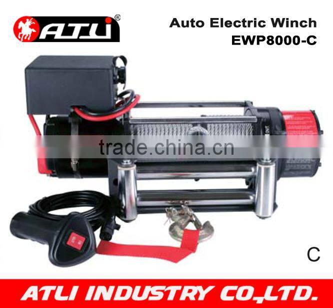 8000 lbs 12v electric winch motor