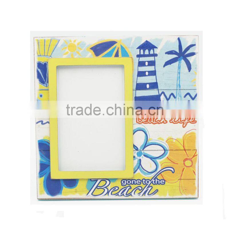 4x6 Ocean summer new beautiful girl sex photo wooden photo frame