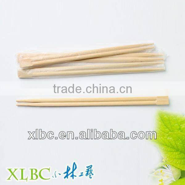 24cm Plastic wrapped Standard bamboo chopsticks