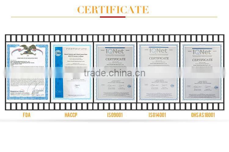 Wholesale convenient food plain instant egg noodle