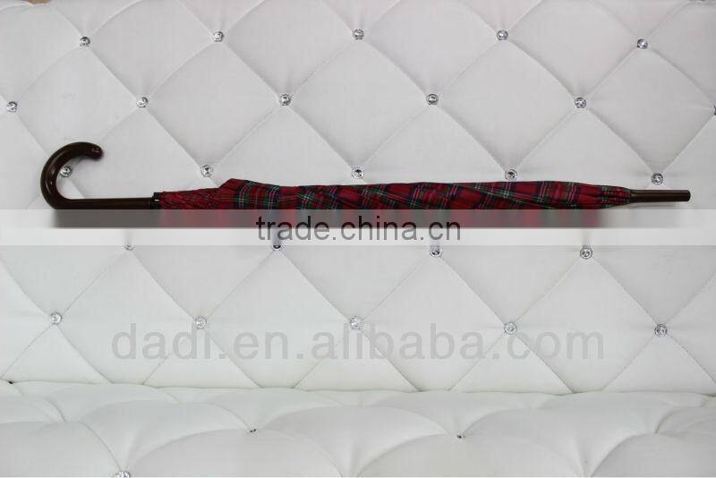 Cheap Red Straight Umbrella