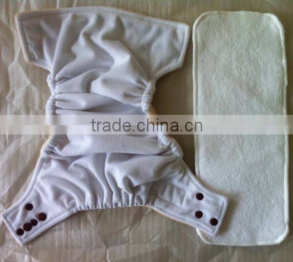 Newborn minky cloth diaper for baby in high quality