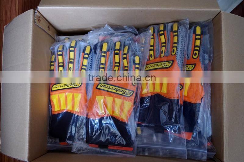 Seibertron Kong SDXW Impact Protection safety gloves Oil and Gas hand gloves Industrial hand gloves working gloves