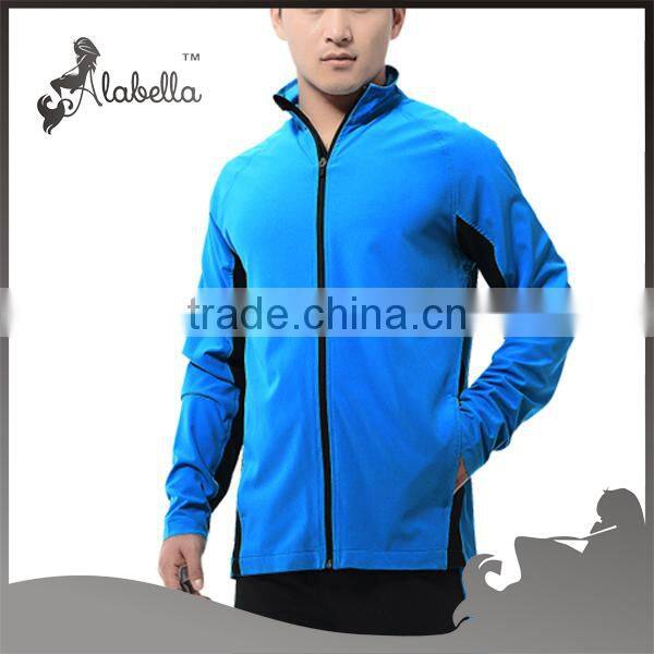 Custom colorful men's running jacket hoodie