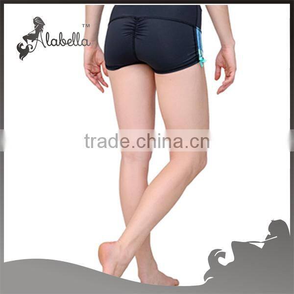 Women Spandex Athletic Dry Fit Gym Running Shorts Wholesale