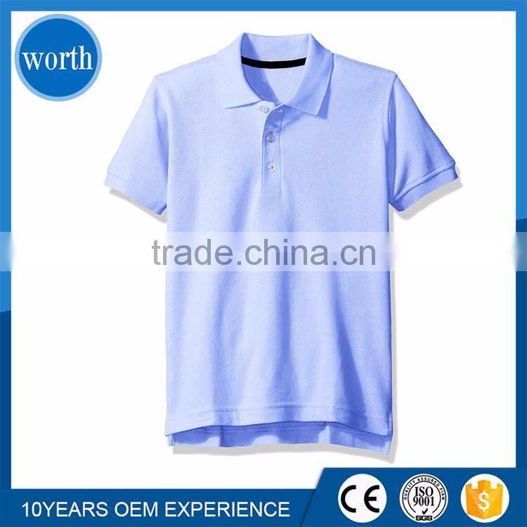 original big amount mens Uniform polo t shirt with color combination and 100% cotton