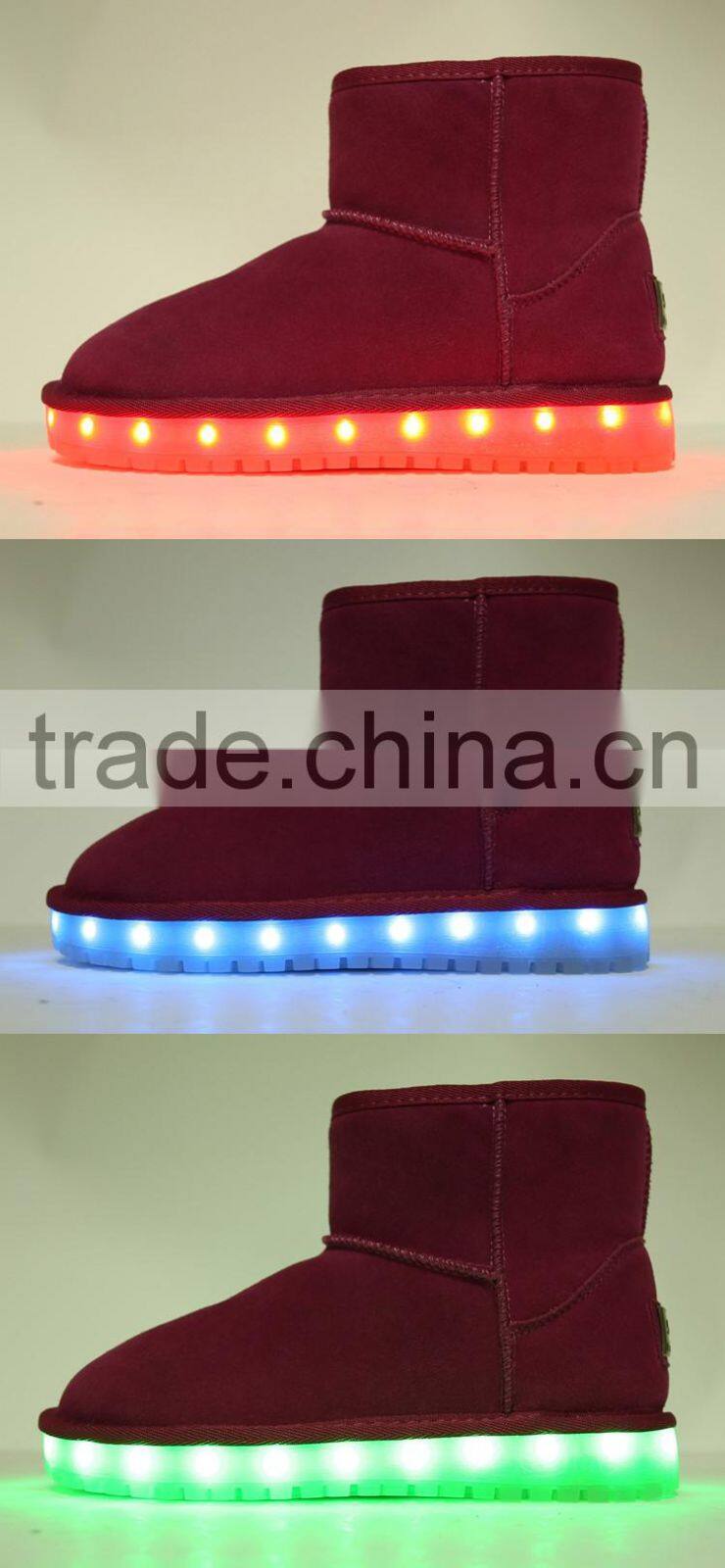 HFR-TS-12-3 New style shiny shoelaces nylon round ankle boots