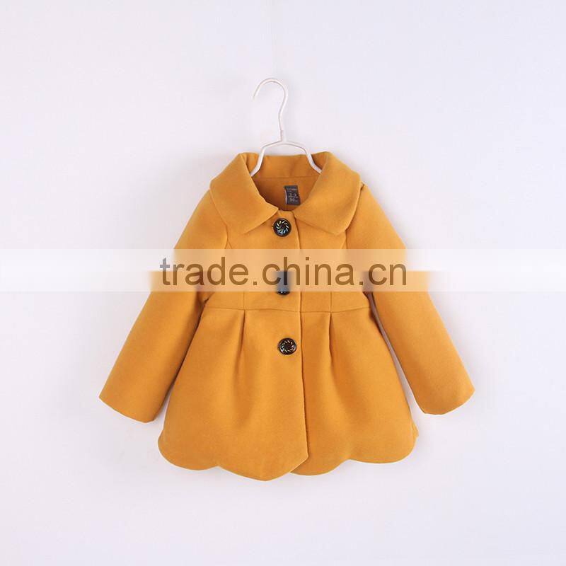 new arrival children winter coat wholesale price warm long wave design kids winter coat