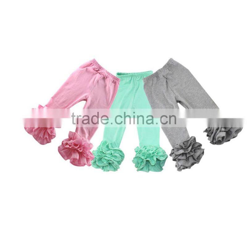 New Arrival Baby 100% Cotton Ruffle Shorts Cute Kids ruffles Pants Baby Pants For Baby Girl Trousers