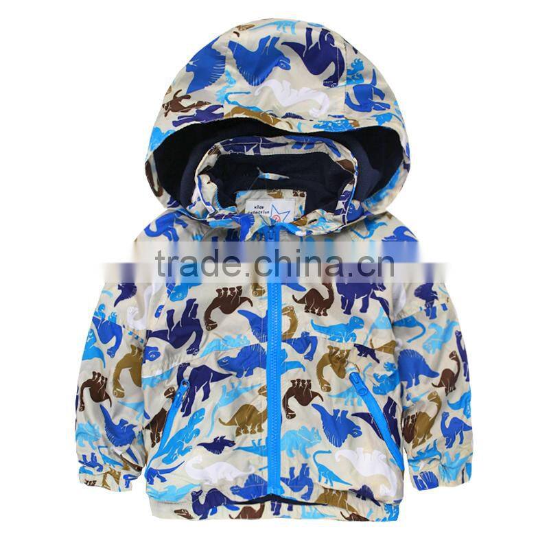 2015 Fashion Printed Winderproof Winter Jacket For Child
