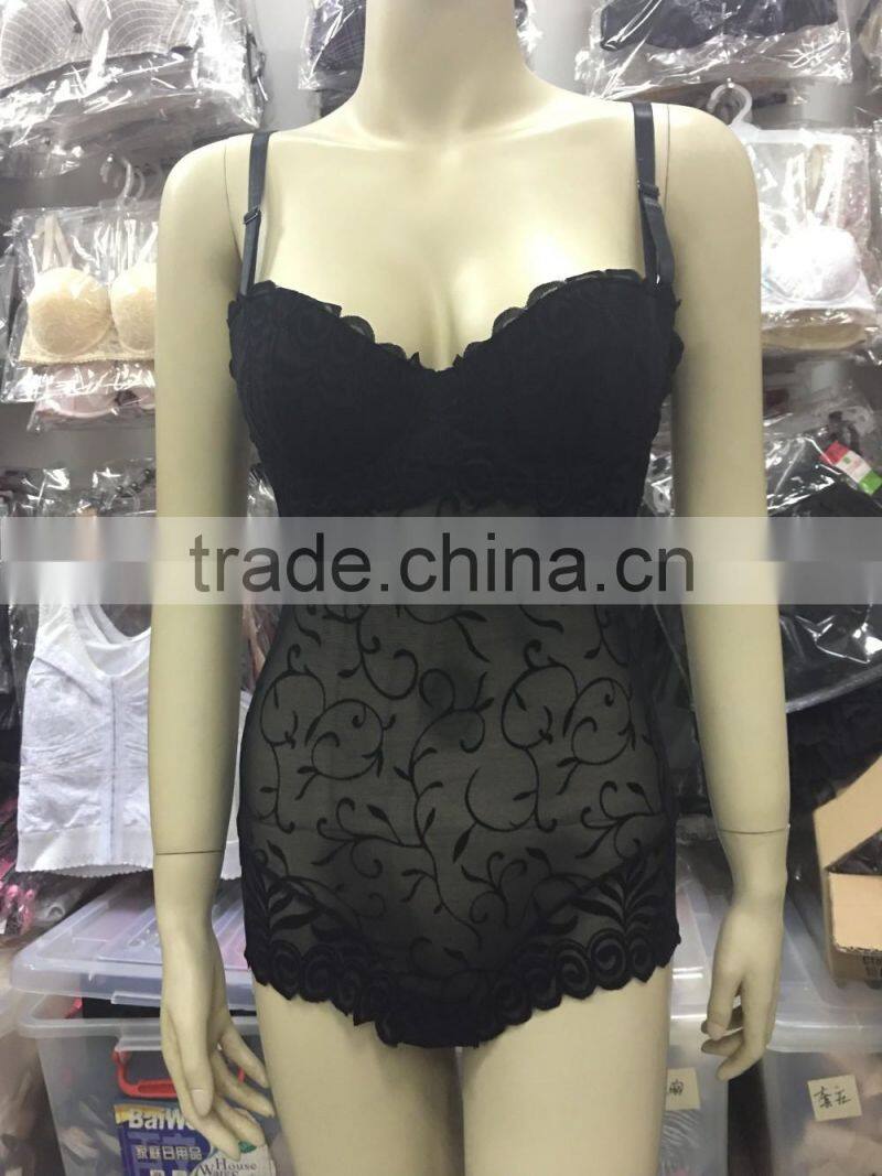 sexy mesh chemise night wear lingerie OEM quality underwear Sanhui Shantou