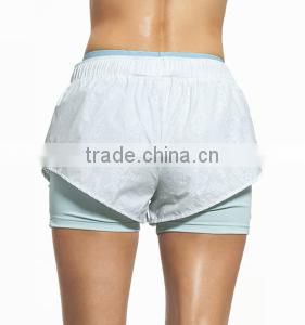 Hot Sale New-Coming Jogging Print Dry Fit Breathable Womens Short Shorts