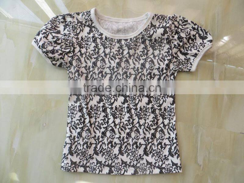 2016 baby top short sleeve simple t-shirt baby clothes