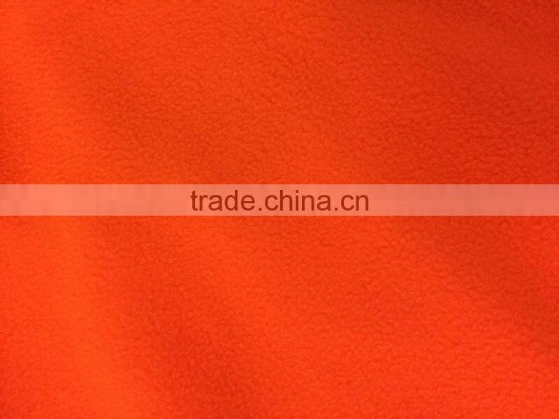 Two-color fleece high visibility polar jacket with reflective tapes