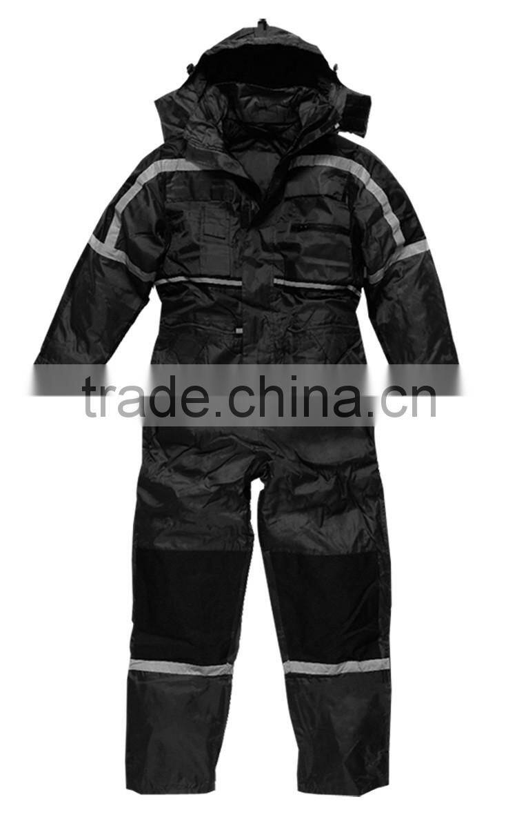 Wholesale mens heavy cotton workwear winter security uniform coverall