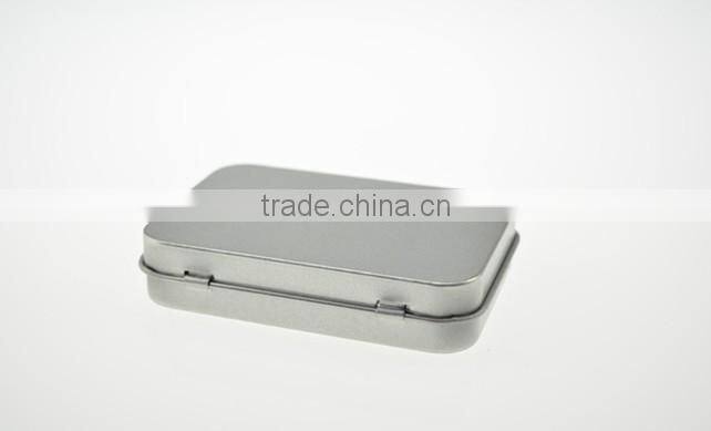 R1846H Manufacturer Wholesale Rectangle mini tin can for U disk Lighter packing box