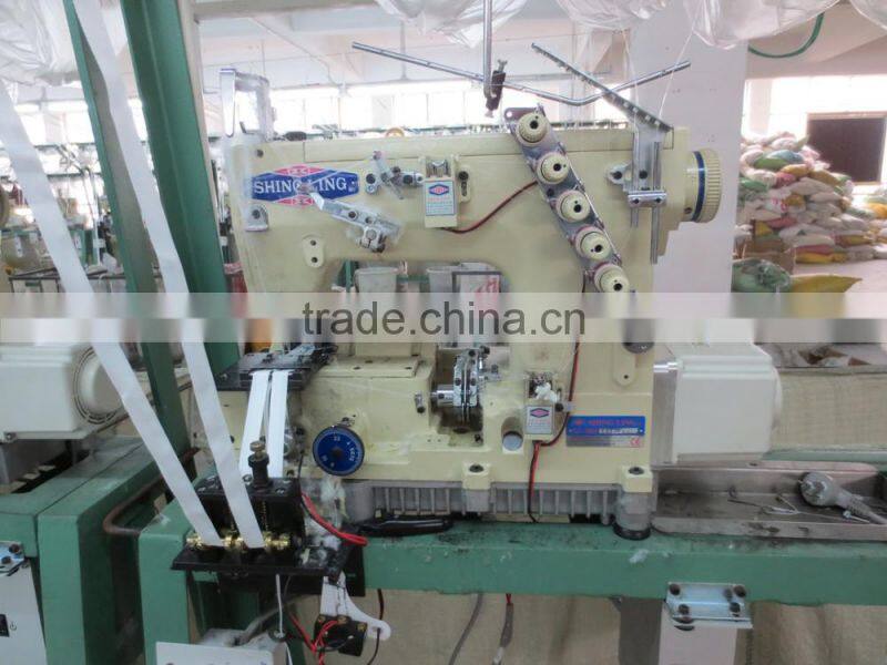 shingling brand High Speed Nylon Zipper Sewing/stiching Machine