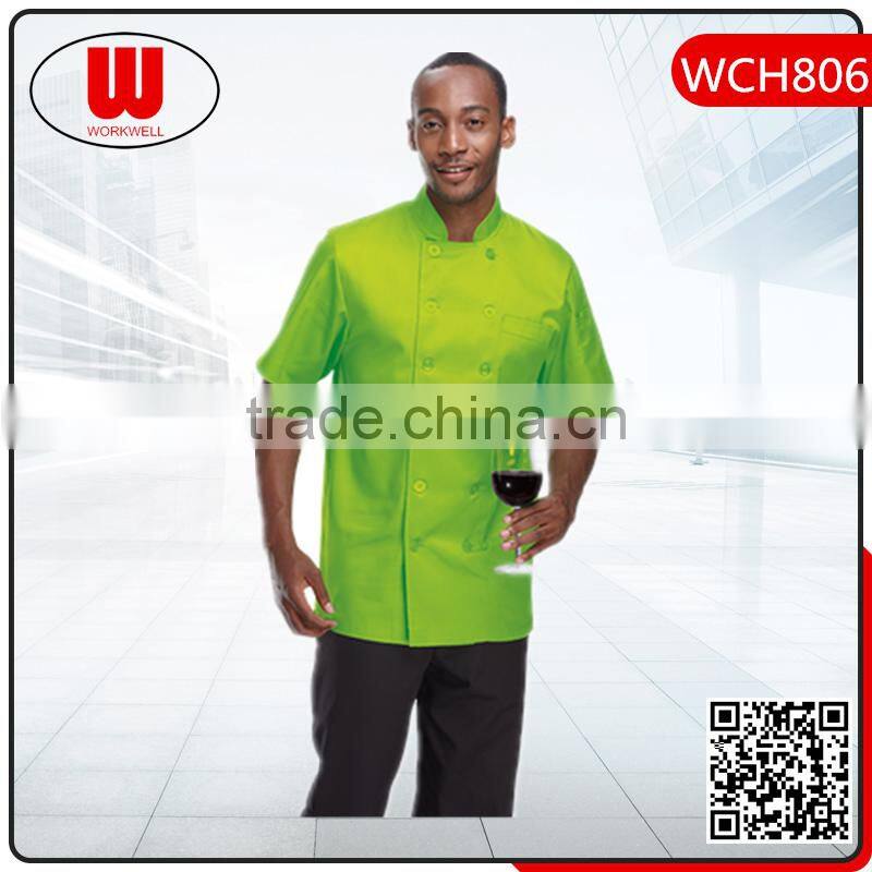 hot sale short sleeve chef coat