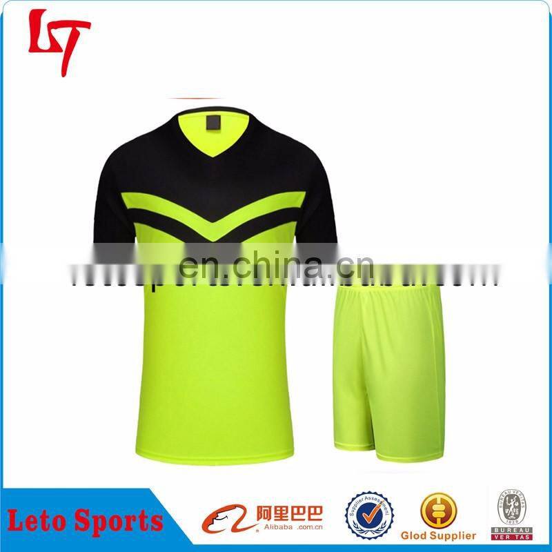 Latest Design Dri Fit Soccer Uniforms Youth Customized Football Uniform Wholesale