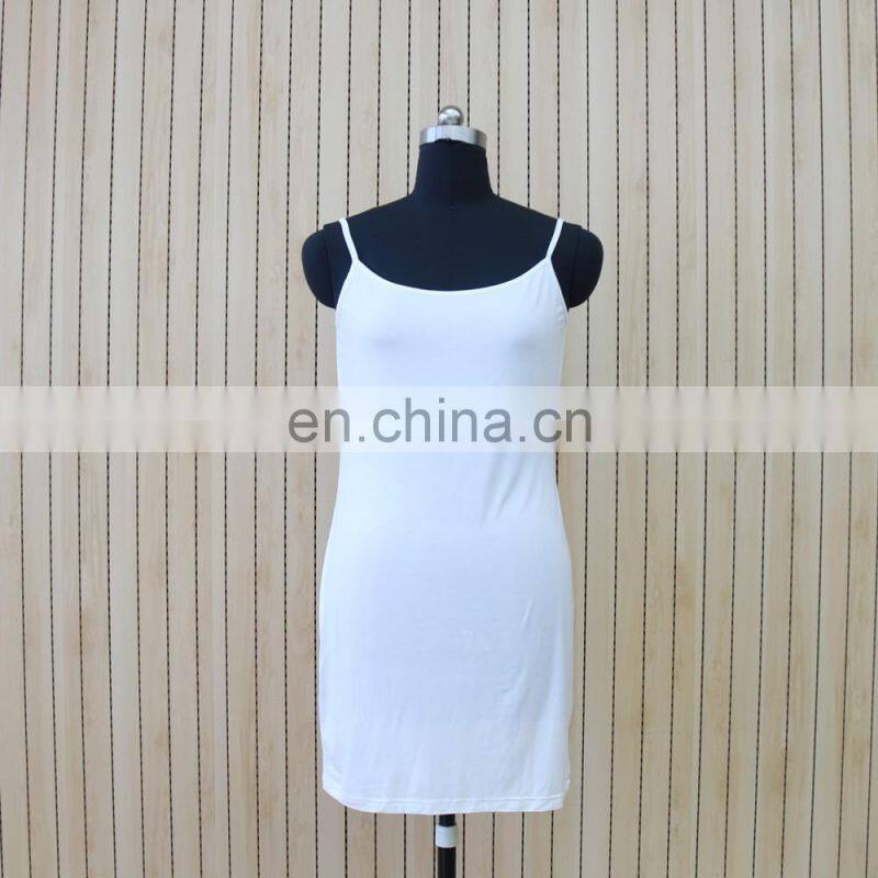 elegant summer transparent flounce silk knit slip dress