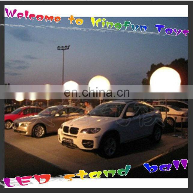 Yard promotion stand ball with LED