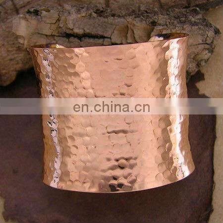 Gold Bangle Stack/ Best Seller hammered Brass Bangle in Copper n Silver Finish