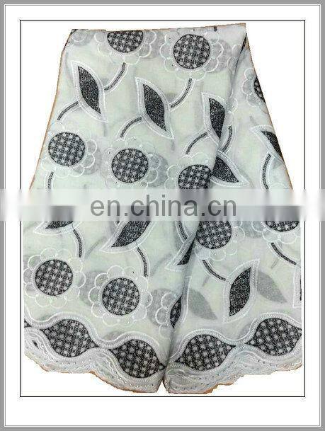high quality swiss cotton voile lace(D30-5)