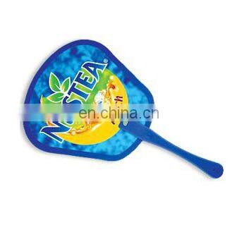 nice quality logo design customising printed hand held fans