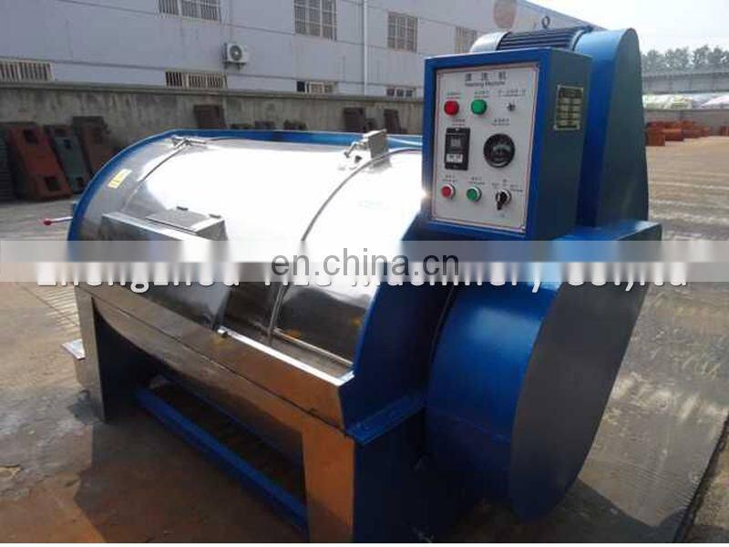 Dirty sheep wool wash cleaning and drying machines