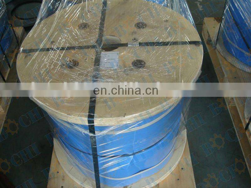 Galvanized and Ungalvanized Single Stainless PVC Coating Steel Wire Rope
