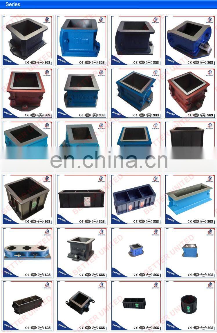 Factory directly supply 425x305x100mm Concrete Resist-craze Cylinder test Mould