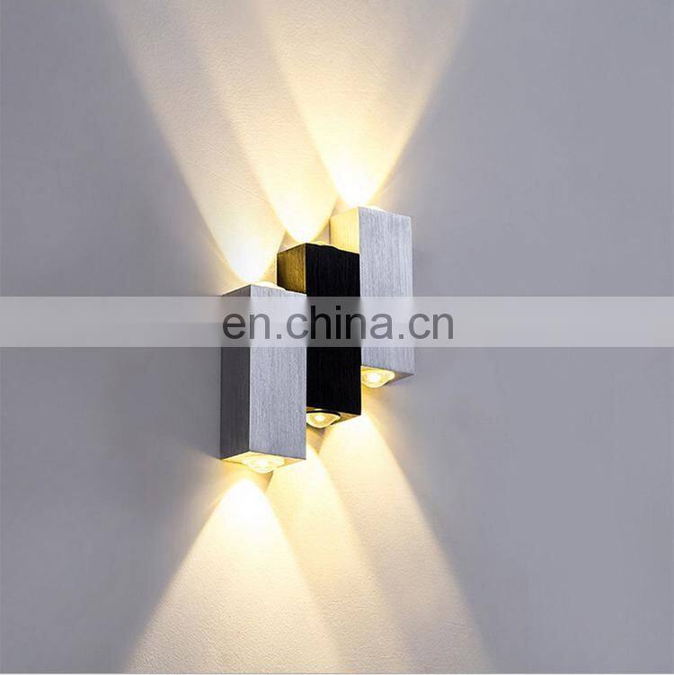 Indoor 6W convex lens LED wall light modern home decorative staircase led wall lights