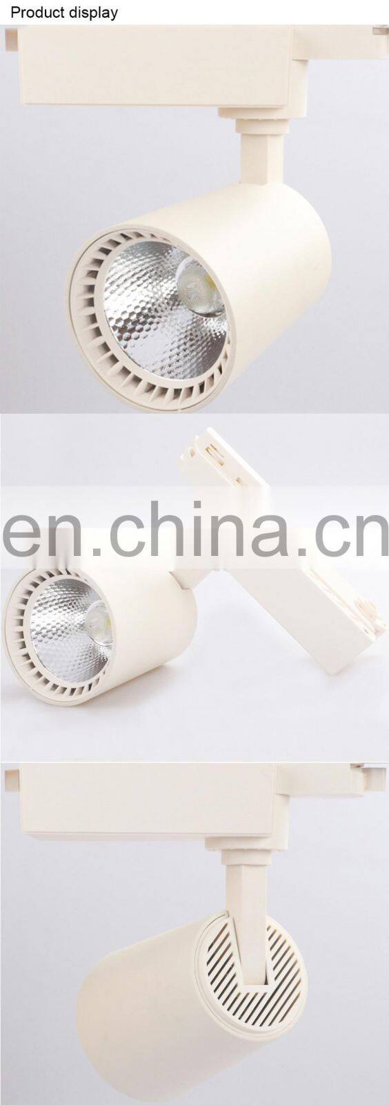 2 wire 3 wire 4 wire LED trumpet track light shop window white led rail light
