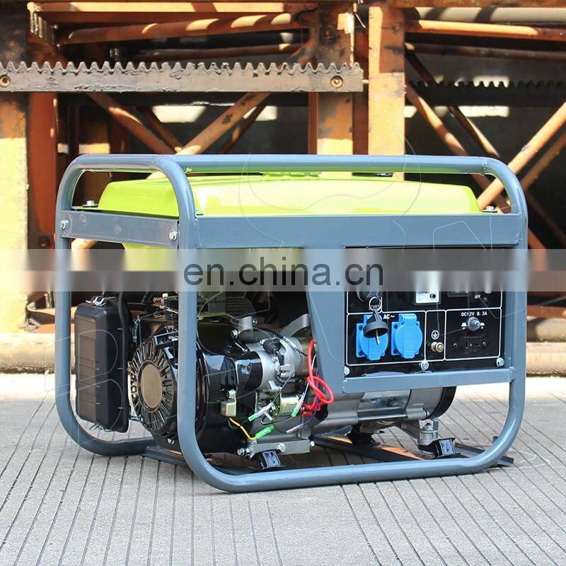 BISON CHINA TaiZhou Air Cooled Engine Key Start 2.5 Kva Kw Petrol Generator 2.5kw electric generator