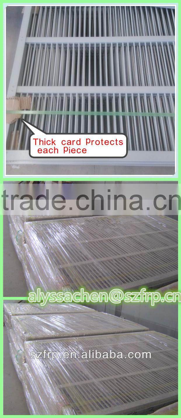 FRP Fence designed by pultruded profiles