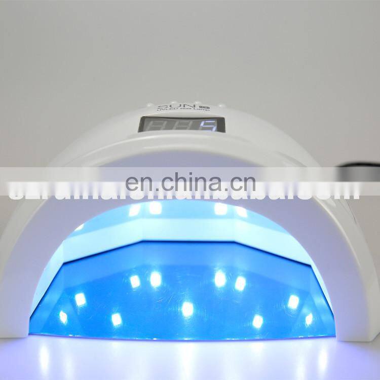 2017 newest 48W SUN 1S UV LED gel nail dryer with sensor led nail gel dryer