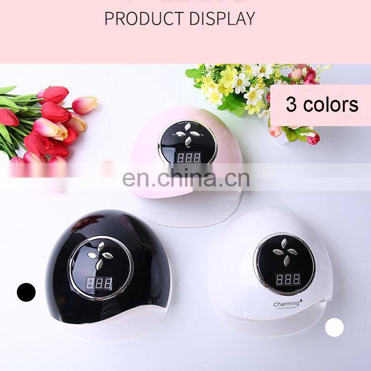 pedicure manicure nail lamp 54W UVLED 54W Nail Dryer UV LED Curing Light Lampara SUN 5 Plus lamp