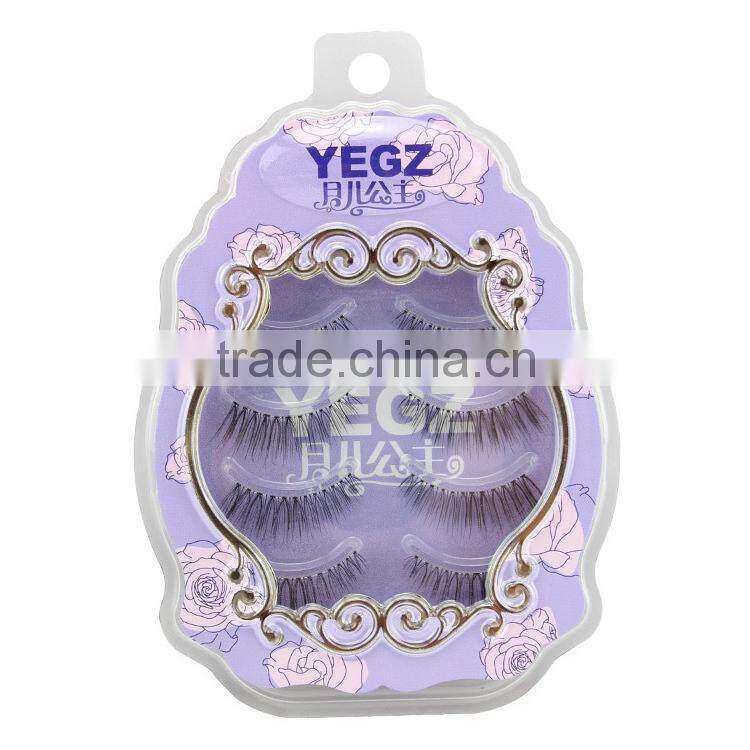 private label synthetic hair false eyelash wholesale price