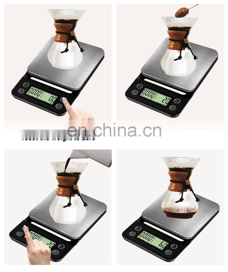 Good Quality 3Kg Economic Balance High Accuracy Kitchen Coffee Scale 3Kg 0.1G Electronic Balance Scale