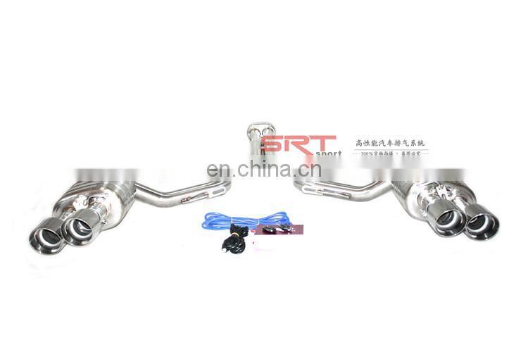 Exhaust Pipe for Porsche Panamera titanium exhaust catback with quad double tip