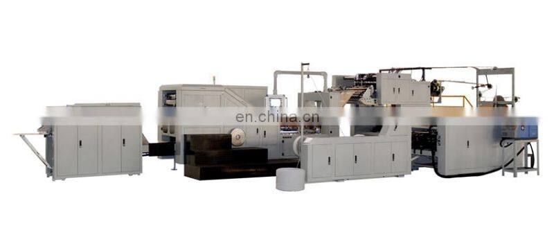 Automatic Paper Shopping Bag Making Machine with Handles
