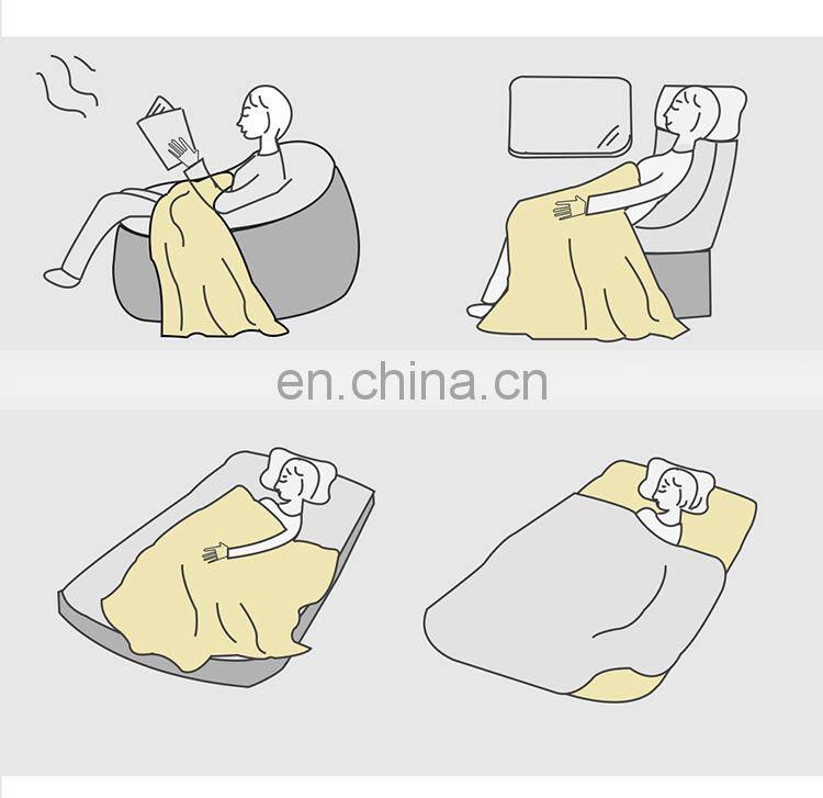 Heater Throw Body Heating Battery Powered Baby Warm DC 24V Electric 12 Volt Heated Travel Blanket