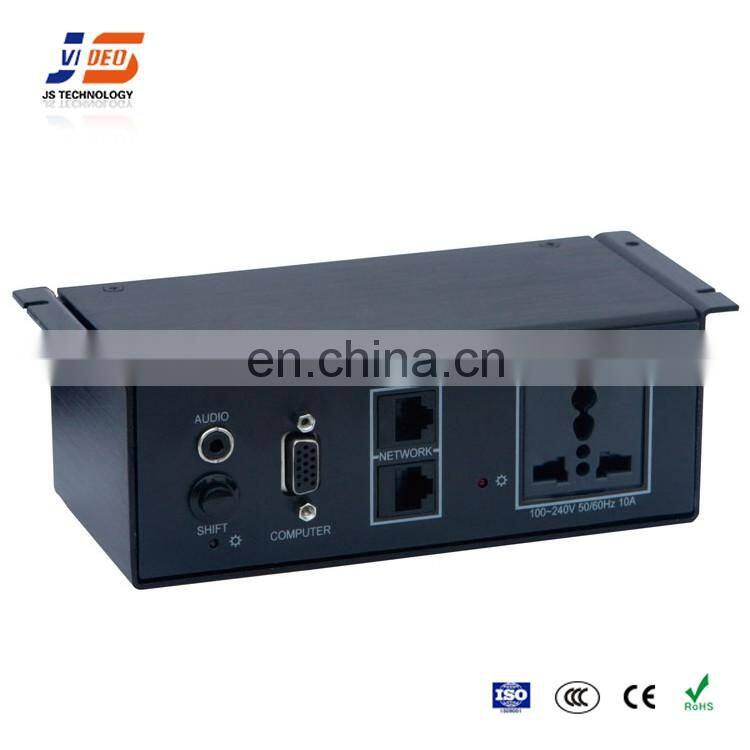 Power Data Outlet Universal Plug for desk Conference Table Connection Box