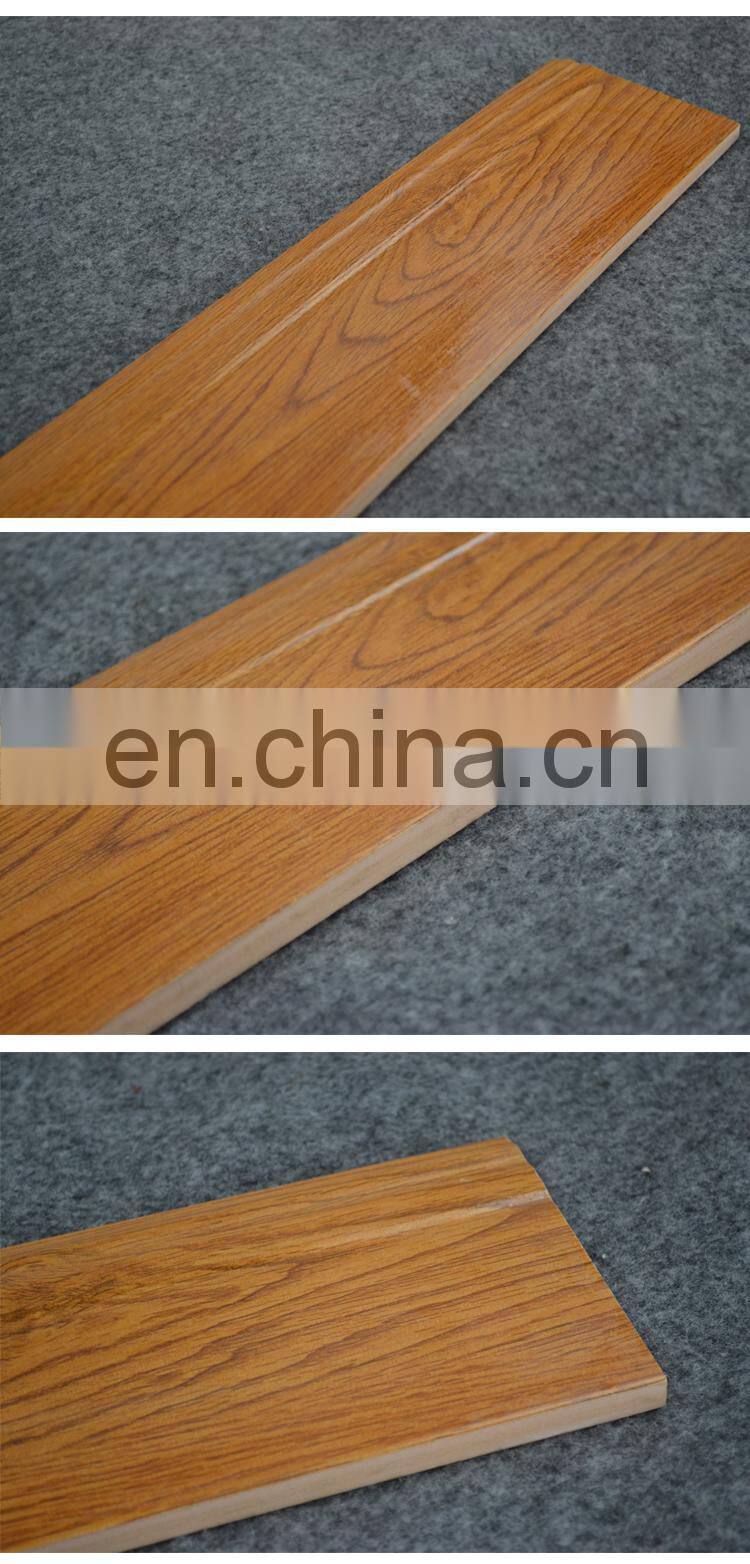 New Design Interior ceramic wall tile customized size  skirting Tile