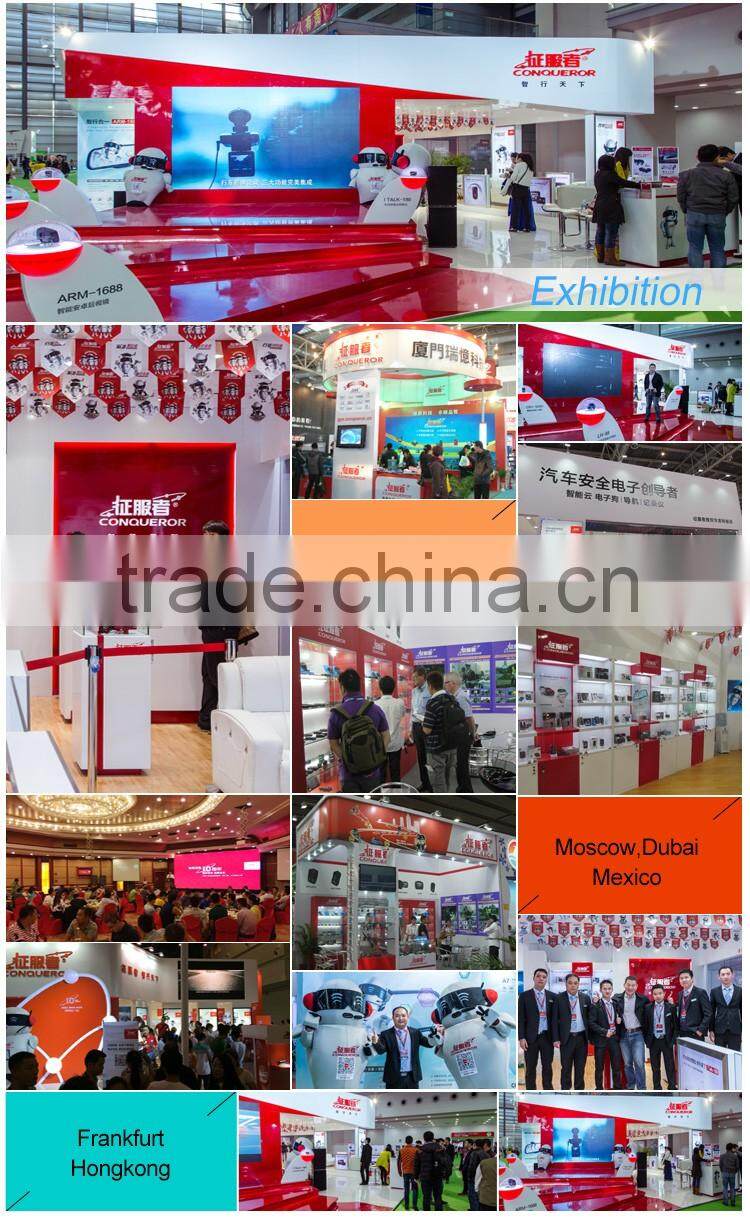 170 degree wide view angle 5.0 inch car rearview mirror video recorder