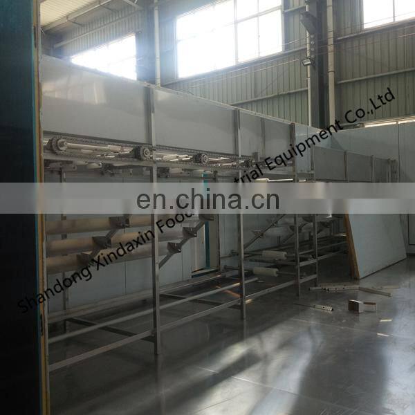 IQF prevent adhesion fluidized fruit and vegetable quick freezer machine