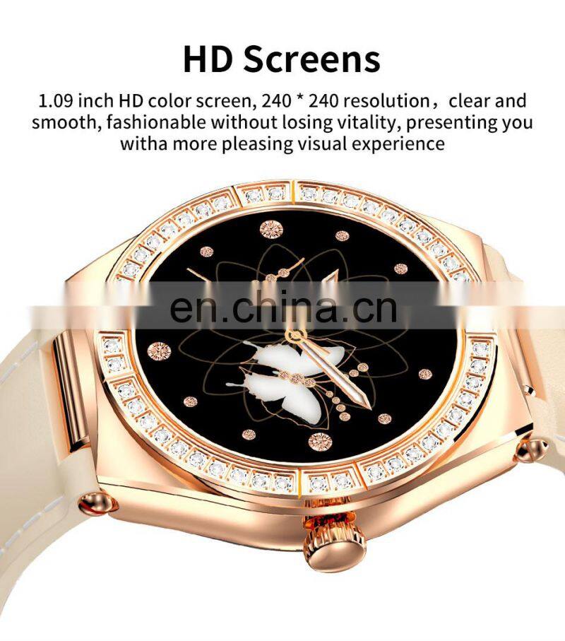 LIGE BW0304 New Arrival Smart Watch For Women Heart Rate Blood Pressure Waterproof Fitness For Android IOS Smartwatch