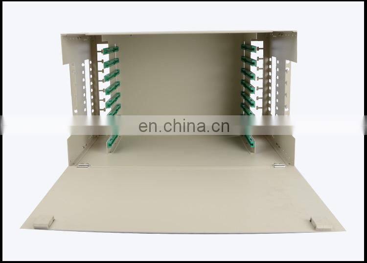 19 Inch Cabinet 6 U Optical fiber Distribution Frame Full SC 96 Core FDU ODF